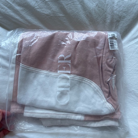 Abstract Color Block Pink Pants - Picture 5 of 6